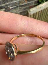 Load image into Gallery viewer, c. 1910 Diamond and 18ct Quatrefoil Ring