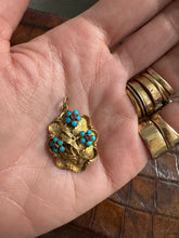 Load image into Gallery viewer, Georgian High Carat Forget Me Not Pendant