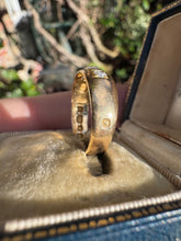 Load image into Gallery viewer, 18ct 3 Stone Old Mine Cut Diamond Ring Dated 1885