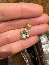 Load image into Gallery viewer, Old Mine Cut and 18ct Diamond Pendant