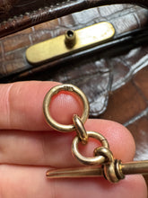 Load image into Gallery viewer, c. 1927 9ct Solid, Swivelling 9ct T-bar