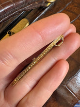 Load image into Gallery viewer, Art Deco Spiky Sapphire and Diamond Pendant