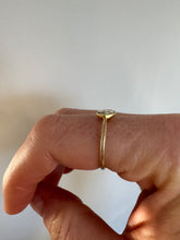 Load image into Gallery viewer, Vintage 18ct Gold & Rose Cut Diamond Ouroboros Snake Ring