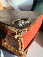 Load image into Gallery viewer, Vintage 18ct Gold & Rose Cut Diamond Ouroboros Snake Ring