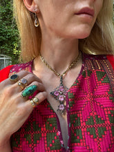 Load image into Gallery viewer, c. 1900 9ct Star Link Chain