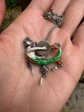 Load image into Gallery viewer, c. 1880 Austro Hungarian Mermaid Pendant and Chain