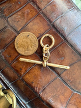 Load image into Gallery viewer, c. 1927 9ct Solid, Swivelling 9ct T-bar