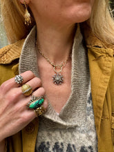 Load image into Gallery viewer, c. 1880 Diamond Starburst Pin & Pendant