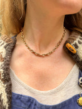 Load image into Gallery viewer, c. 1890 9ct Solid Mariner Link Chain