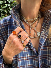 Load image into Gallery viewer, Silver Fancy Corkscrew Single Albert Chain Necklace Dated to 1892