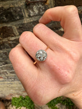 Load image into Gallery viewer, c. 1910 Diamond and 18ct Quatrefoil Ring