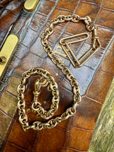 Load image into Gallery viewer, c. 1890 9ct Solid Mariner Link Chain