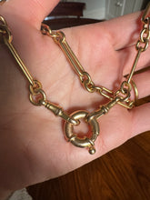 Load image into Gallery viewer, c. 1900 Chubby 9ct Bolt Ring Clasp or Connector