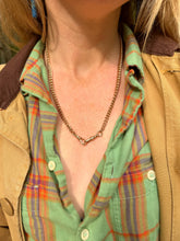 Load image into Gallery viewer, c. 1900 Extra Long Antique Graduated Curb Chain