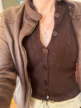 Load image into Gallery viewer, c. 1899 9ct Cross & Antique Chase Chain