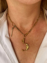 Load image into Gallery viewer, Edwardian Man in the Moon Pendant