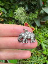 Load image into Gallery viewer, c. 1910 Edwardian Paste Elephant Pendant