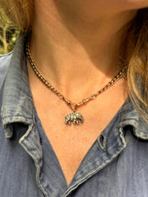 Load image into Gallery viewer, c. 1910 Edwardian Paste Elephant Pendant