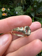 Load image into Gallery viewer, c. 1915 Silver Horseshoe Ring