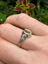 Load image into Gallery viewer, c. 1915 Silver Horseshoe Ring