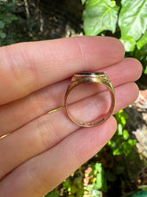 Load image into Gallery viewer, Banded Agate Signet Ring Dated to 1897