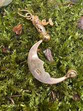 Load image into Gallery viewer, Edwardian Man in the Moon Pendant