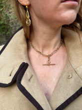 Load image into Gallery viewer, Dated 1917 9ct Fetter Link Chain and Extender