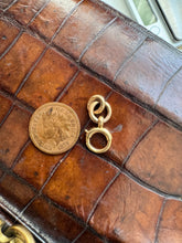 Load image into Gallery viewer, Useful 9ct Large Bolt Ring Charm Holder