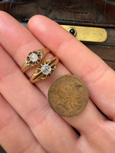 Load image into Gallery viewer, c. 1911 18ct Gold and Old Mine Cut Diamond Ring