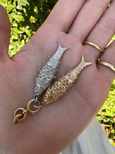 Load image into Gallery viewer, c. 1974 Vintage 9ct Gold Fish Charm or Pendant