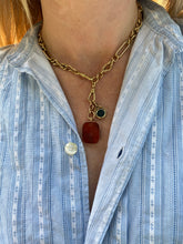 Load image into Gallery viewer, Masonic All-Seeing Eye, Sun, Moon & Stars Intaglio Pendant