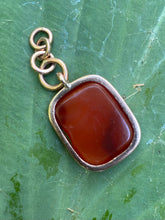 Load image into Gallery viewer, Masonic All-Seeing Eye, Sun, Moon & Stars Intaglio Pendant