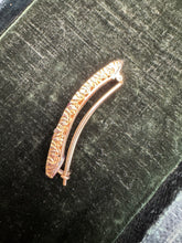 Load image into Gallery viewer, c. 1900 Gold, Amethyst and Diamond Hair Clip or Barrette