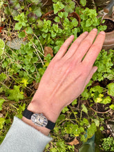 Load image into Gallery viewer, c. 1920 Diamond and Sapphire Watch Set in Platinum