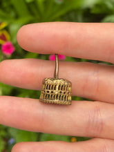 Load image into Gallery viewer, Georgian Fruit Basket Charm with “Bon Soir” Intaglio