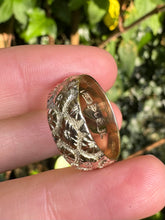 Load image into Gallery viewer, c. 1899 9ct Textured Cigar Band Ring