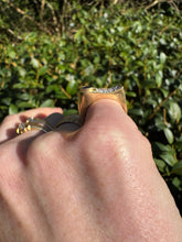 Load image into Gallery viewer, Vintage 14ct Gold, Sapphire and Diamond Ring