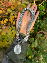 Load image into Gallery viewer, C. 1880 Book Chain Collar with Buckle Locket