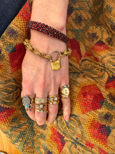 Load image into Gallery viewer, c. 1884 Bohemian Garnet Bracelet