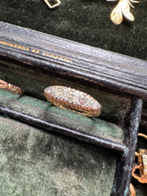 Load image into Gallery viewer, c. 1910 18ct, Platinum & Diamond Boat Ring