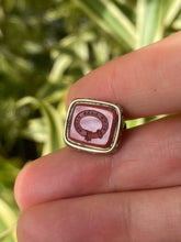 Load image into Gallery viewer, Victorian Gartered Seal with Motto Sine Labe Fides