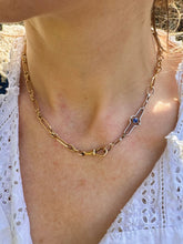 Load image into Gallery viewer, c. 1915 Sapphire and Diamond Extender or Bracelet