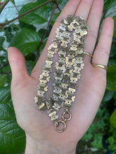 Load image into Gallery viewer, Victorian Gold Star Link Book Chain