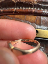 Load image into Gallery viewer, Tiny c. 1925 9ct Gold Child's Signet Ring