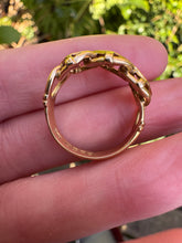 Load image into Gallery viewer, Ultra Chunky 1908 18ct and Diamond Love Knot Ring