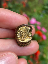 Load image into Gallery viewer, Georgian Fruit Basket Charm with “Bon Soir” Intaglio