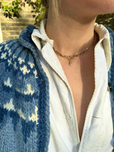 Load image into Gallery viewer, c. 1900 Antique Flat Link Chain