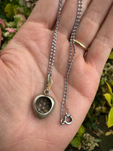 Load image into Gallery viewer, c. 1890 Turquoise Heart Pendant & Chain