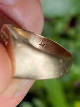 Load image into Gallery viewer, Chunky c. 1920 Dog or Griffin Signet Ring