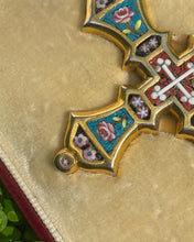 Load image into Gallery viewer, Victorian Micro Mosaic Cross